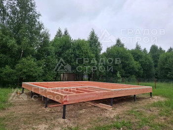 Каркасный дом 8х8 по проекту 