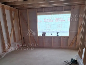 Каркасный дом 8х8 по проекту 