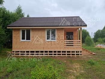 Каркасный дом 8х8 по проекту 