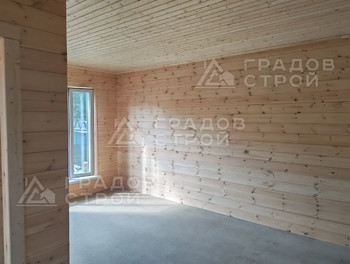 Каркасный дом 6 х 6 по индивидуальному проекту