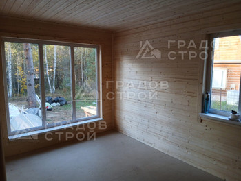 Каркасный дом 8х8 м по проекту 