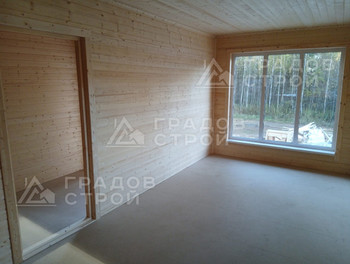 Каркасный дом 8х8 м по проекту 