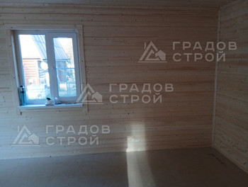 Каркасный дом 8х8 м по проекту 