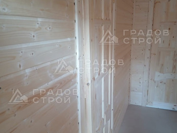 Каркасный дом 8х8 м по проекту 