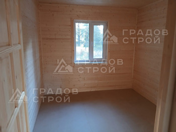 Каркасный дом 8х8 м по проекту 
