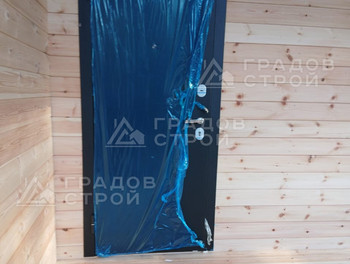 Каркасный дом 8х8 м по проекту 