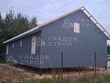 Каркасный дом 14х8 по индивидуальному проекту