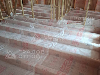 Каркасный дом 14х8 по индивидуальному проекту