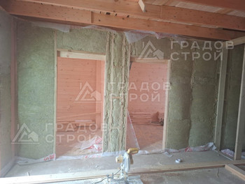 Каркасный дом 14х8 по индивидуальному проекту