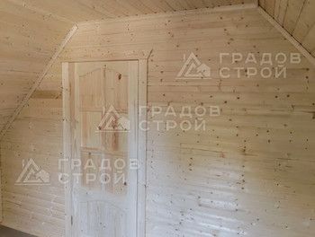Каркасный дом 7х 6 м по проекту 
