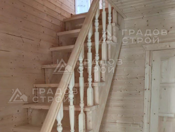 Каркасный дом 7х 6 м по проекту 