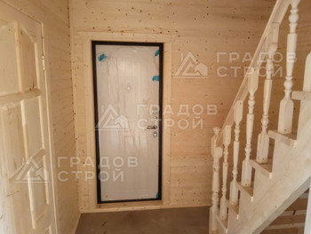 Каркасный дом 7х 6 м по проекту 