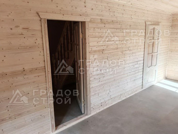 Каркасный дом 7х 6 м по проекту 