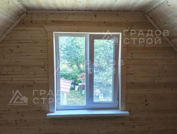 Каркасный дом 7х 6 м по проекту 
