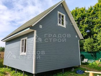 Каркасный дом 7х 6 м по проекту 