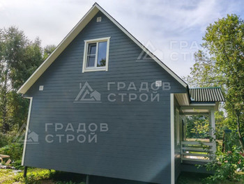 Каркасный дом 7х 6 м по проекту 